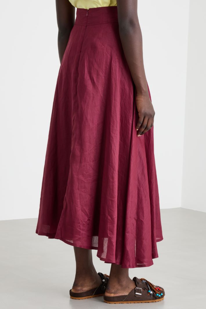 Gonna lunga in tela Intrend - 4