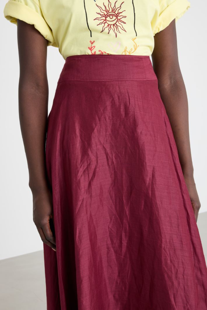 Gonna lunga in tela Intrend - 3