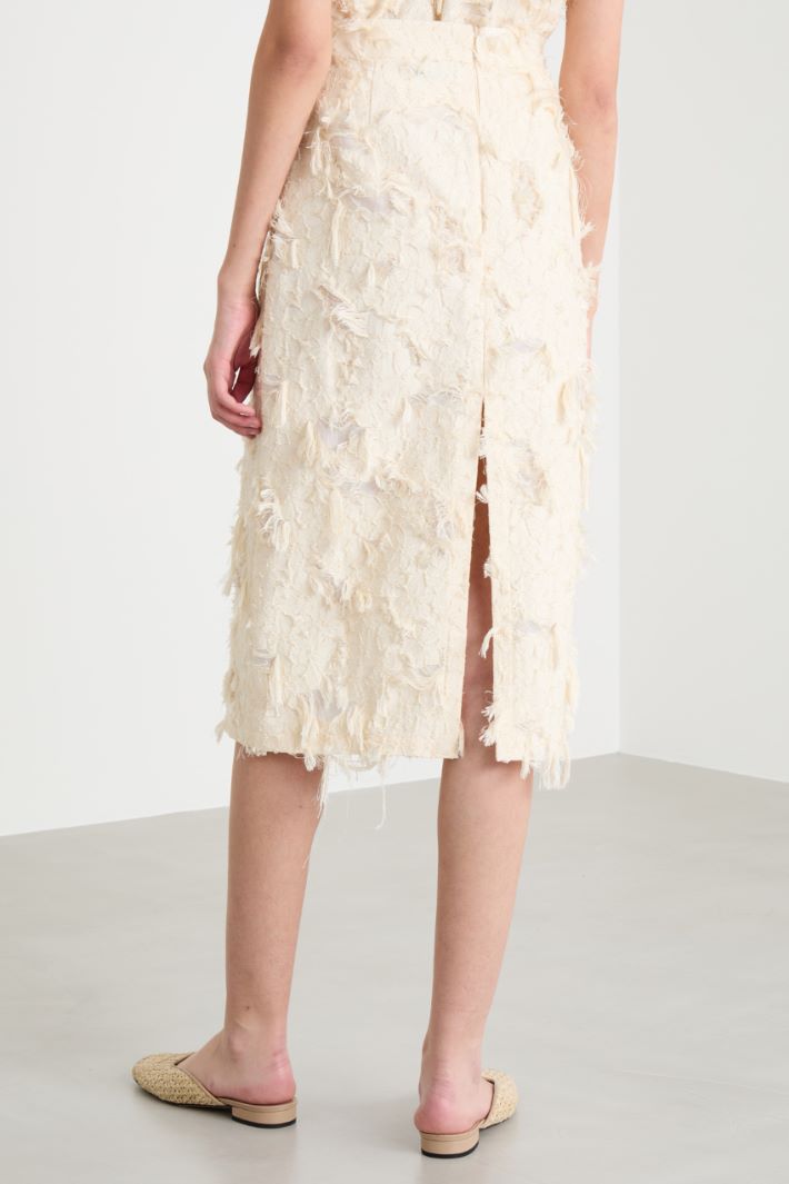 Fil coupé pencil skirt Intrend - 4