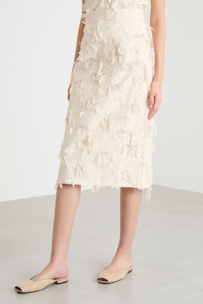 Fil coupé pencil skirt Intrend - 2