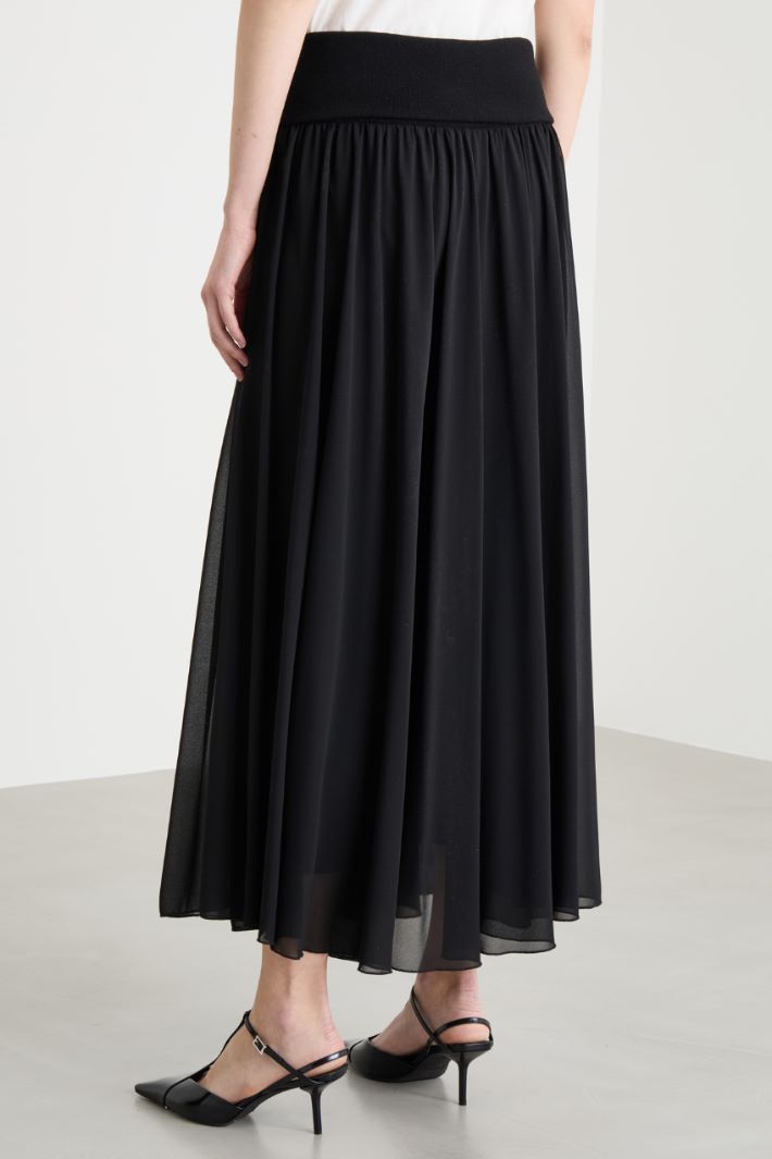 Flared skirt with yoke Intrend - 4