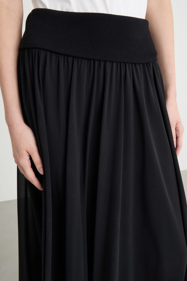 Flared skirt with yoke Intrend - 3