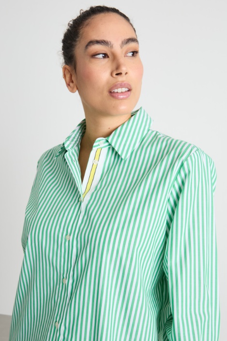 Camicia in popeline