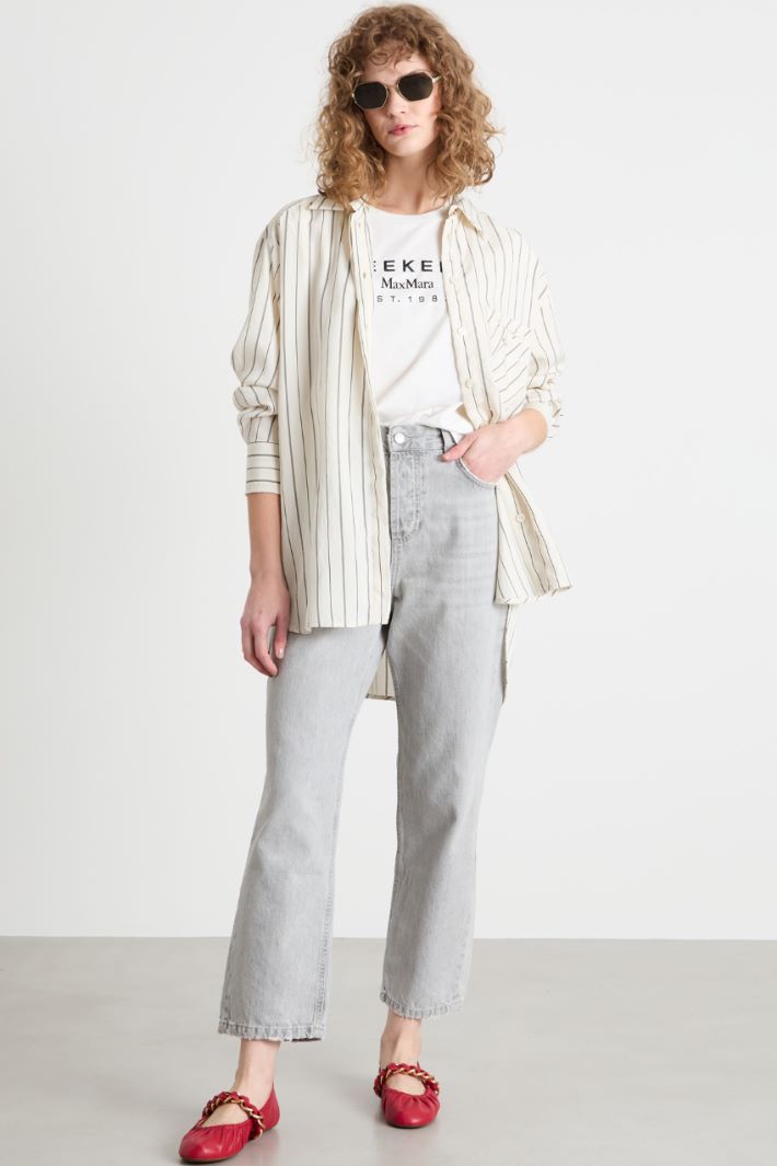 Flowing blouse with pocket detail Intrend