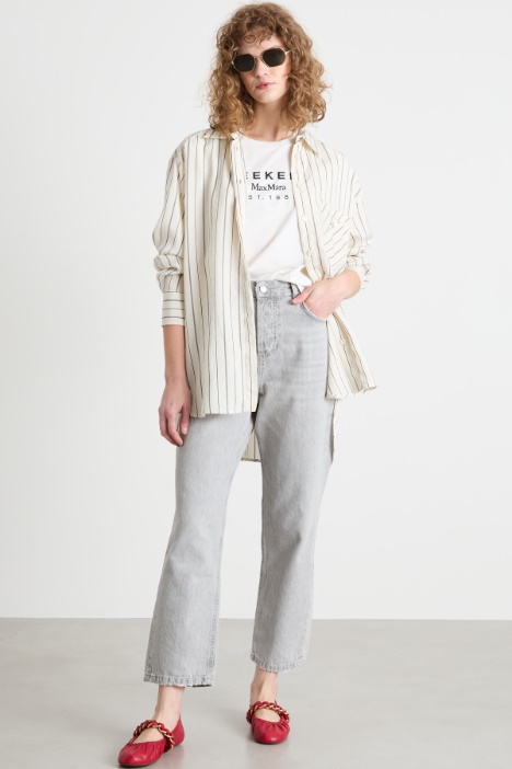 Flowing blouse with pocket detail Intrend