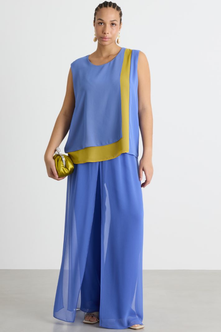 Top in georgette Intrend