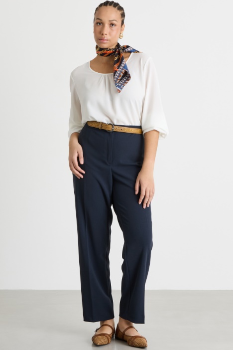 Blusa in tessuto fluido Intrend