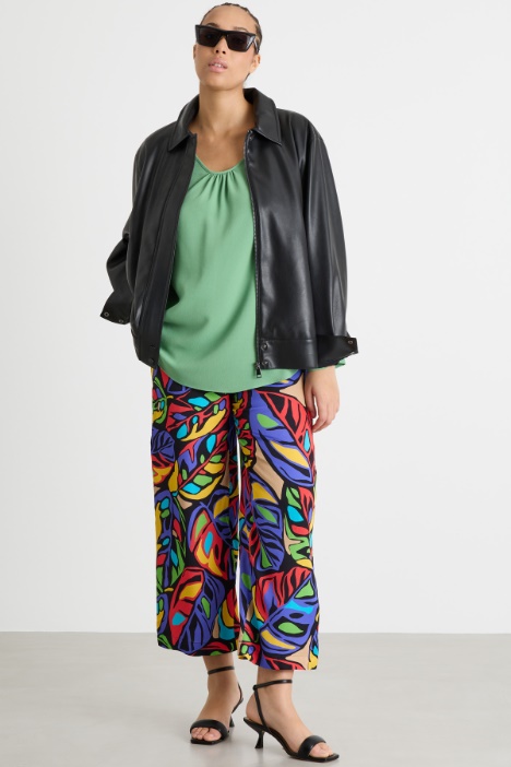 Blouse in fluid fabric Intrend