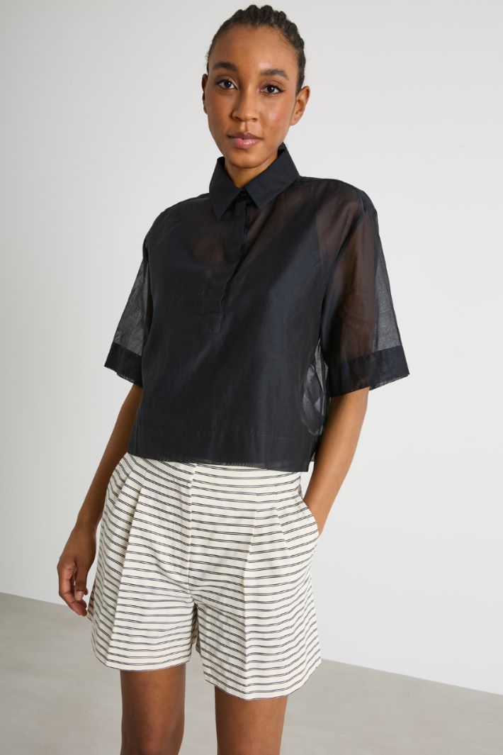 Boxy muslin shirt Intrend - 2