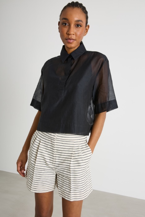 Boxy muslin shirt Intrend