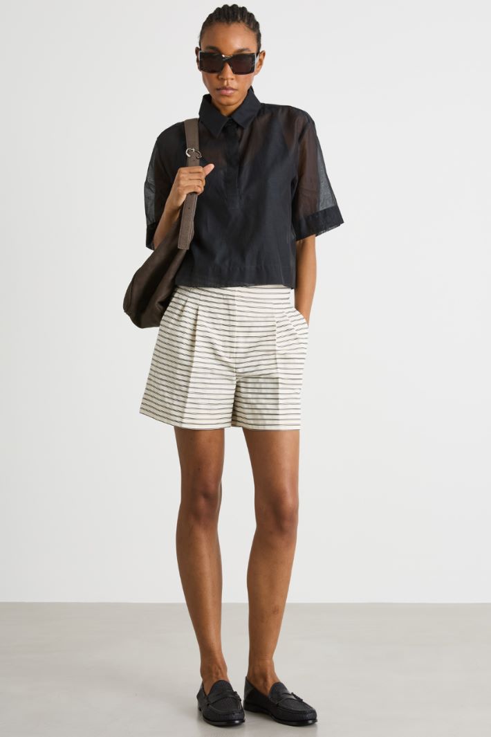 Boxy muslin shirt Intrend