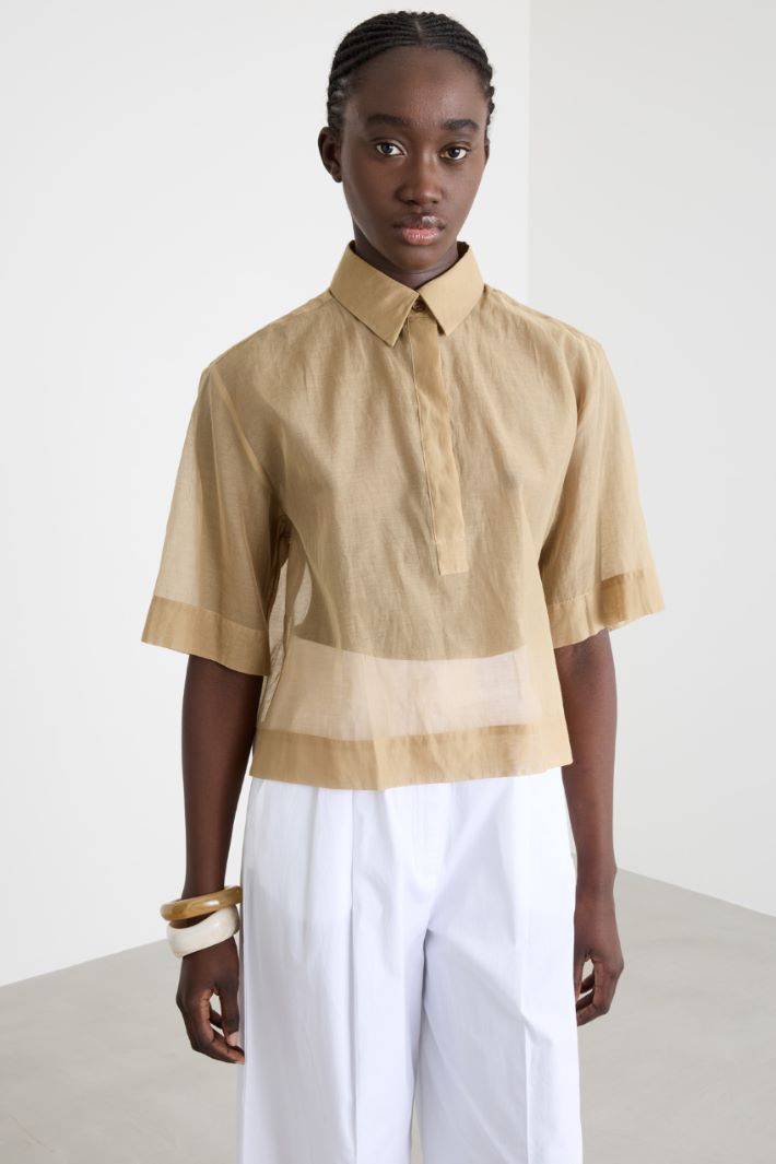 Boxy muslin shirt Intrend - 2