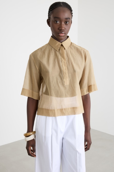 Boxy muslin shirt Intrend