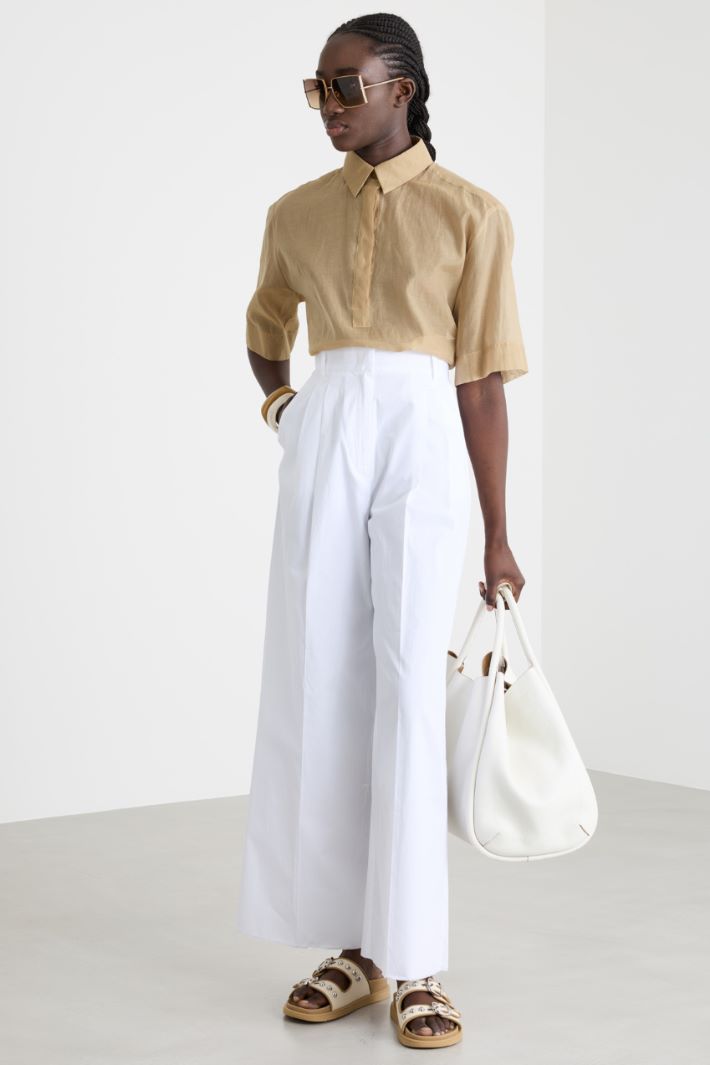 Boxy muslin shirt Intrend