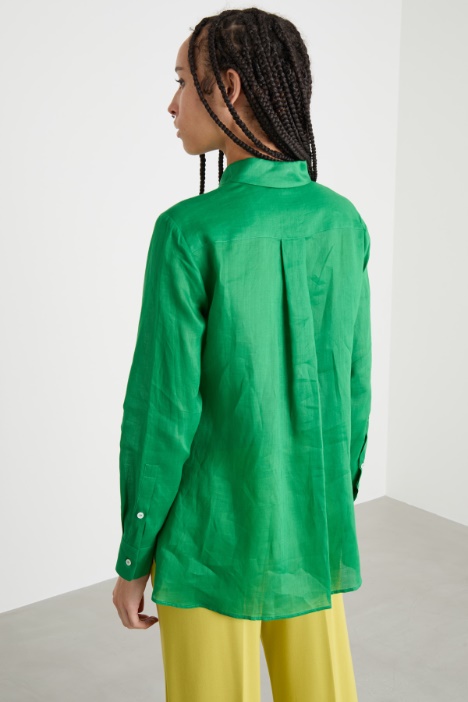 Camicia lunga in ramiè