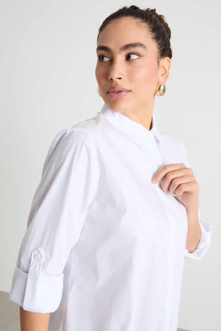 Tab-detail shirt Intrend - 3