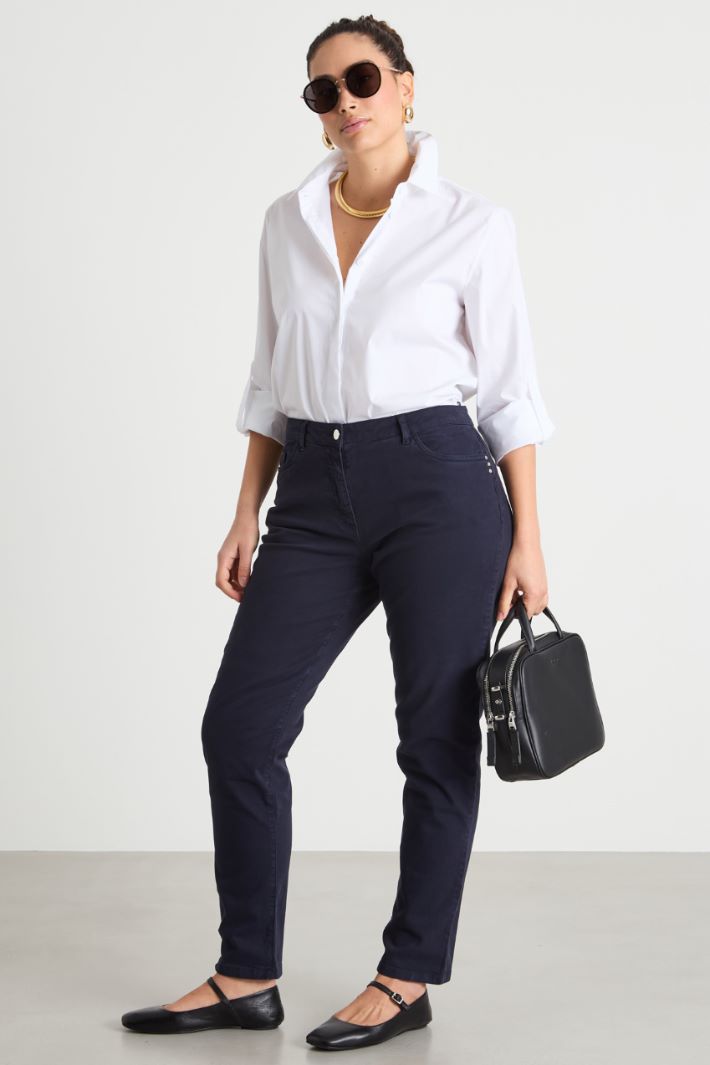 Tab-detail shirt Intrend