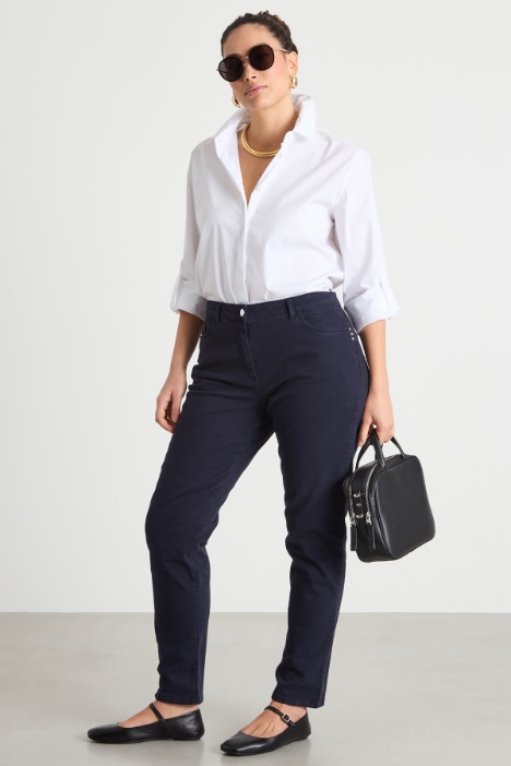 Tab-detail shirt Intrend