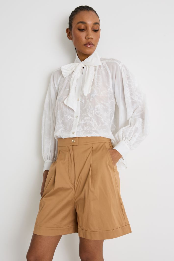 Embroidered muslin blouse Intrend - 2