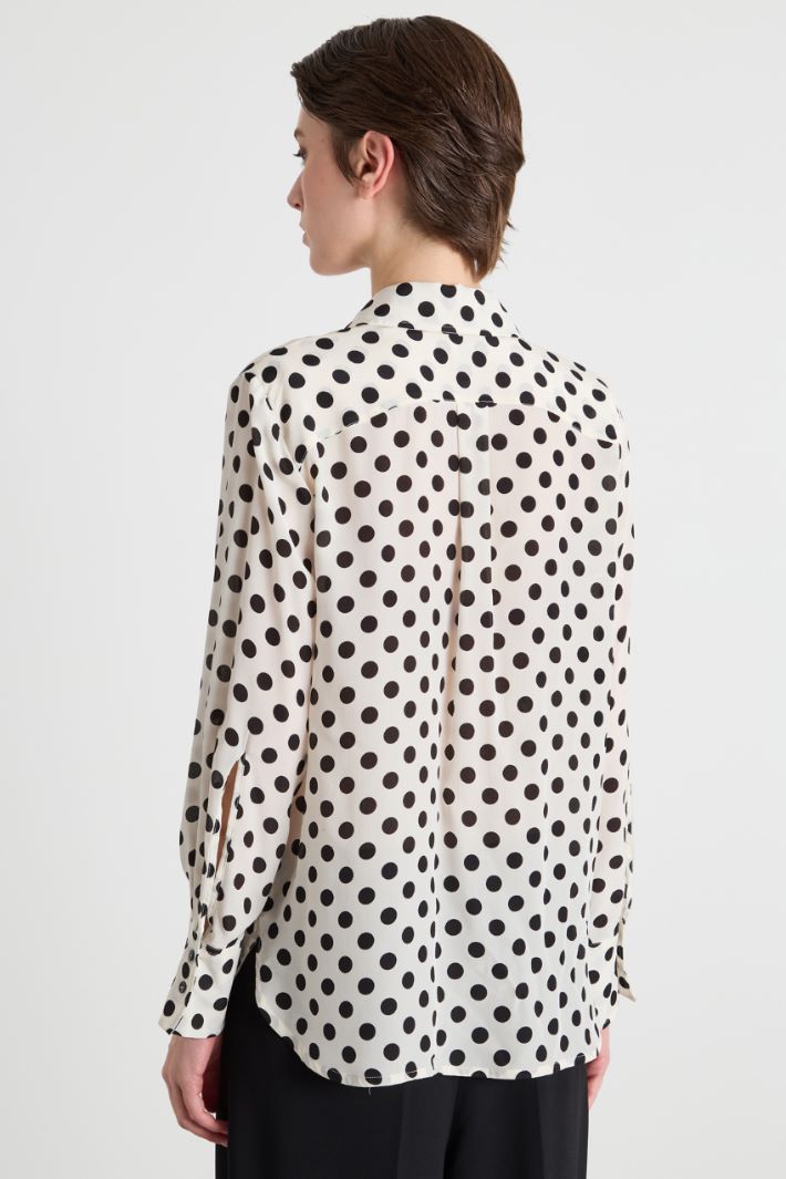 Crepe de chine blouse Intrend - 4