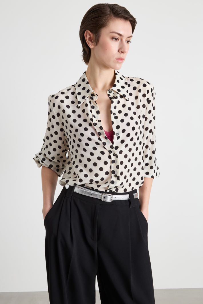 Crepe de chine blouse Intrend - 2