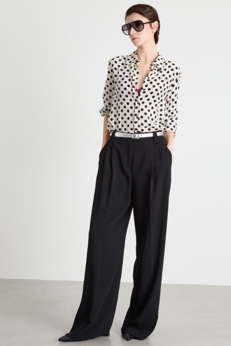 Crepe de chine blouse Intrend