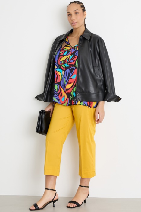 Blusa in raso stampato Intrend