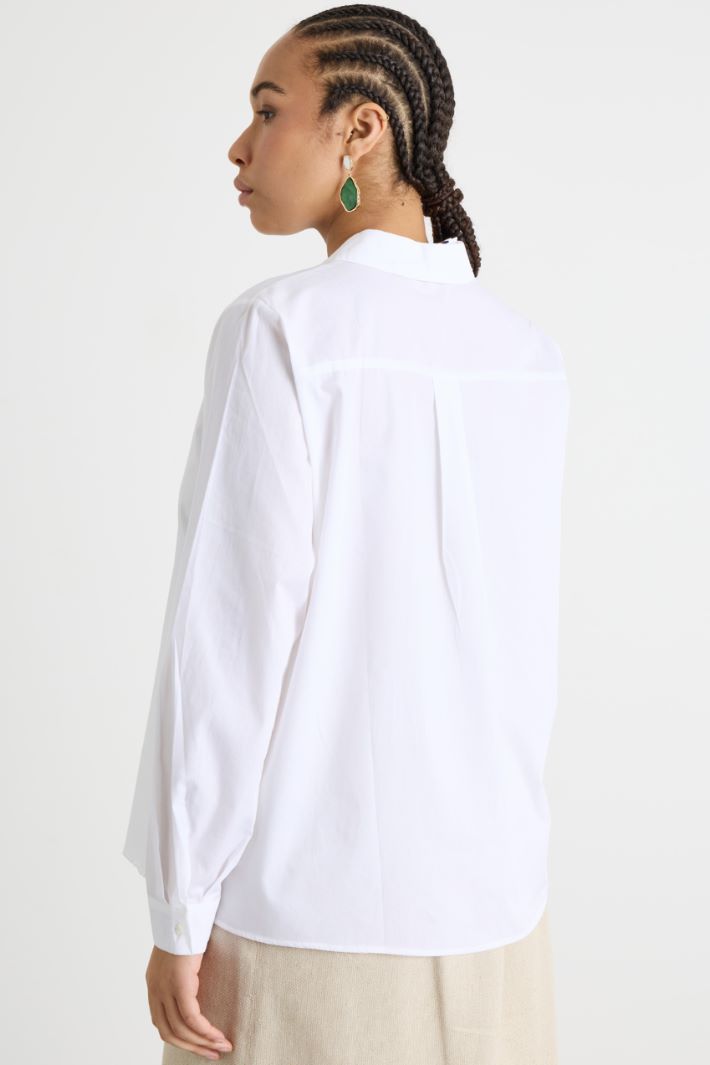 Camicia in popeline Intrend - 4