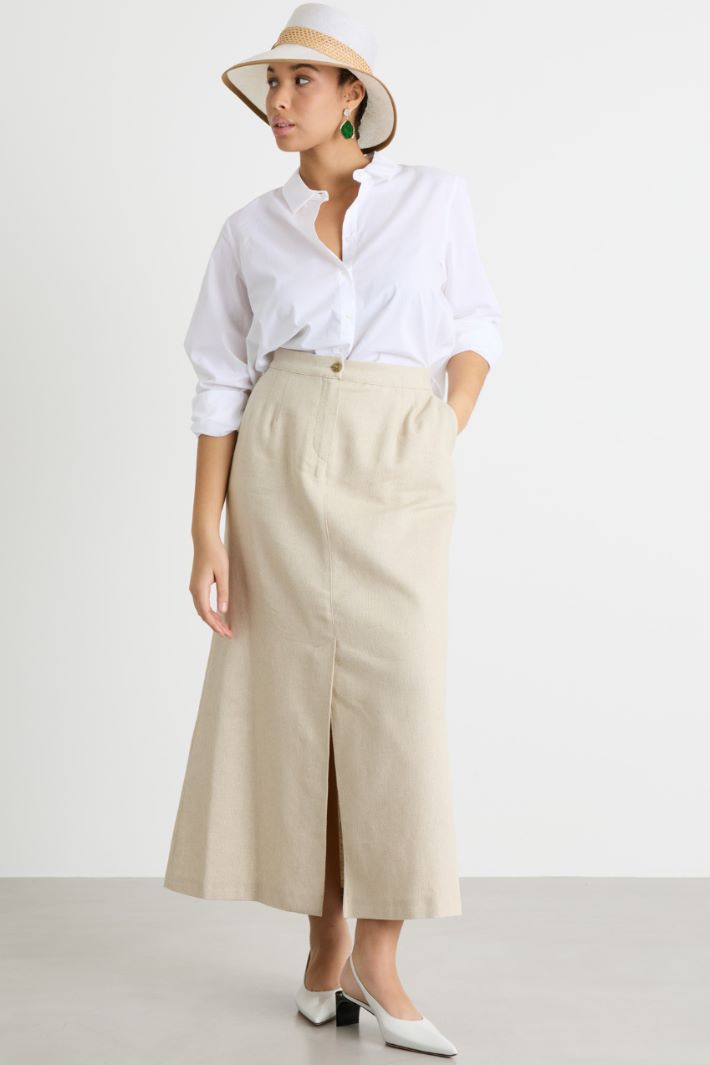 Camicia in popeline Intrend