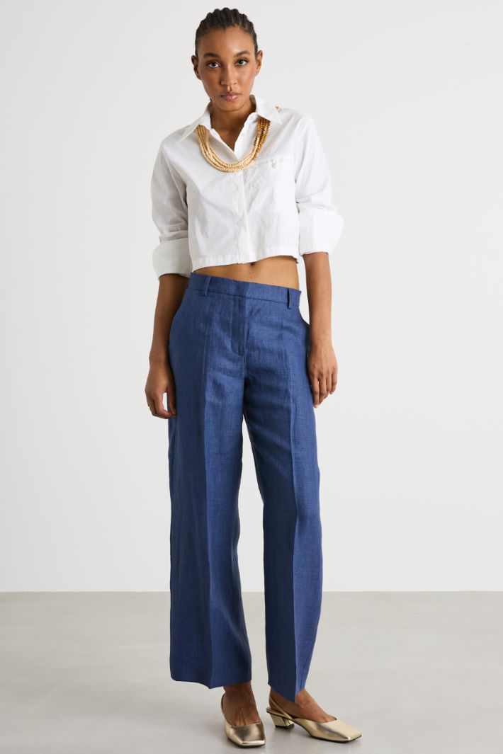 Camicia crop Intrend