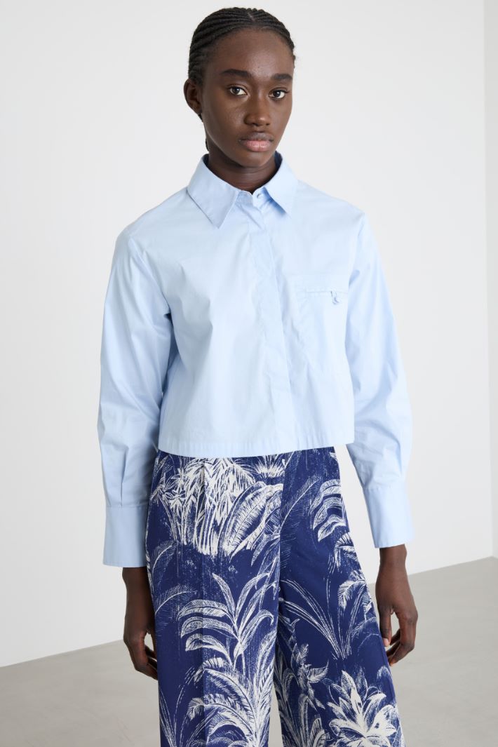 Camicia crop Intrend - 2