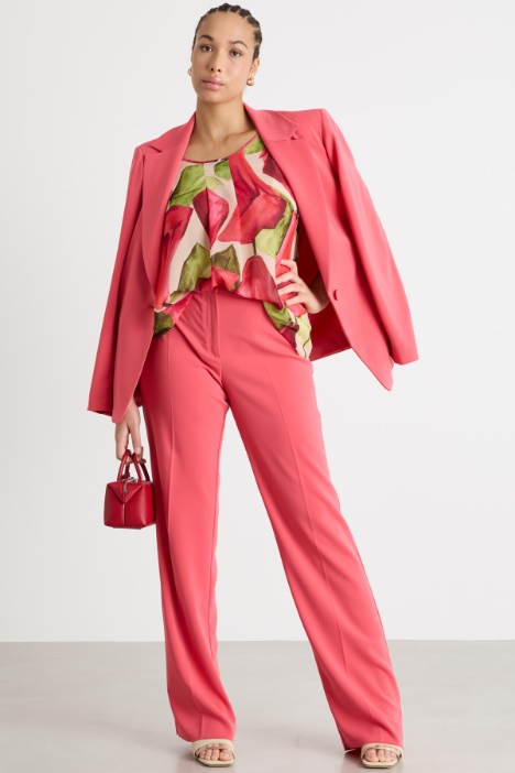 Top in georgette stampata Intrend