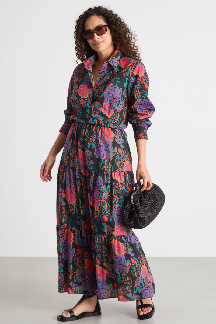 Printed muslin shirt Intrend