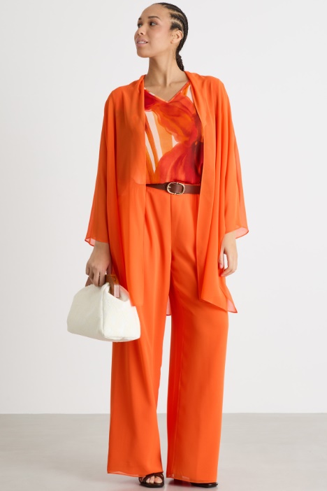 Printed georgette top Intrend