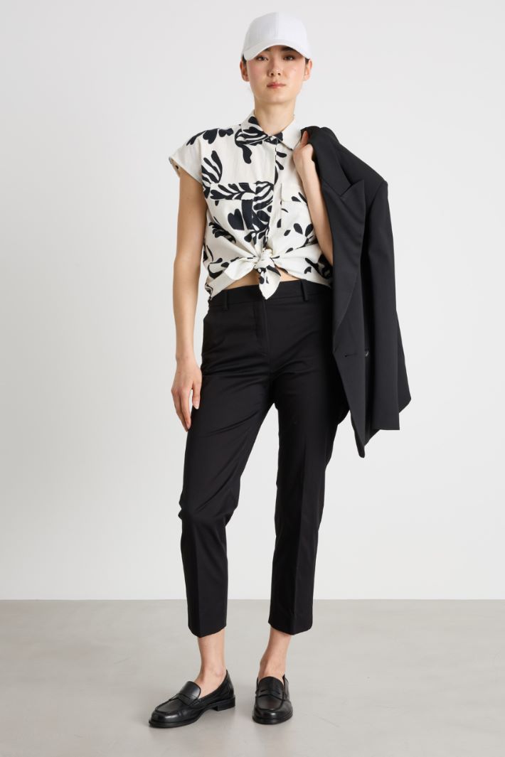 Camicia in stuoia con tasche  Intrend