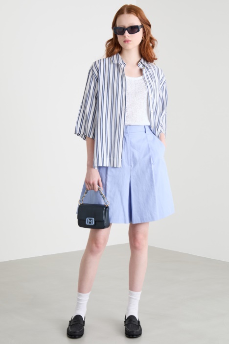 Straight-cut short-sleeved shirt Intrend
