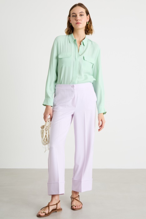 Crepe de chine shirt Intrend