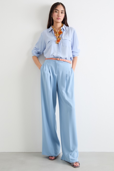 Camicia in crepe de chine Intrend