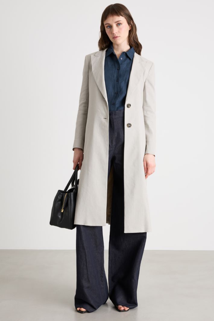 Spolverino monopetto Intrend