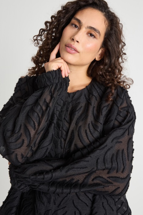 Giacca in fil-coupé