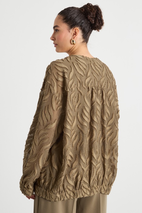 Giacca in fil-coupé