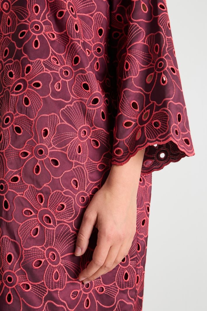 Spolverino in taffetà ricamato Intrend - 3