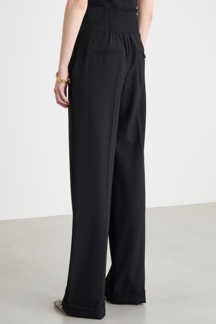 Trousers with straps Intrend - 4