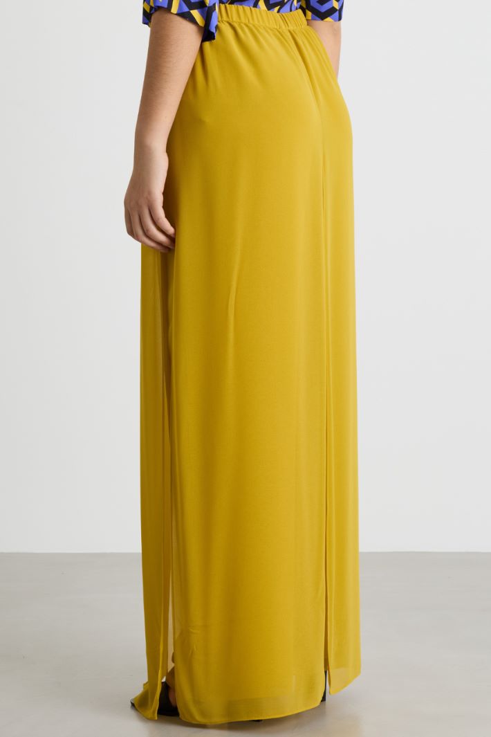 Pantalone in georgette Intrend - 4