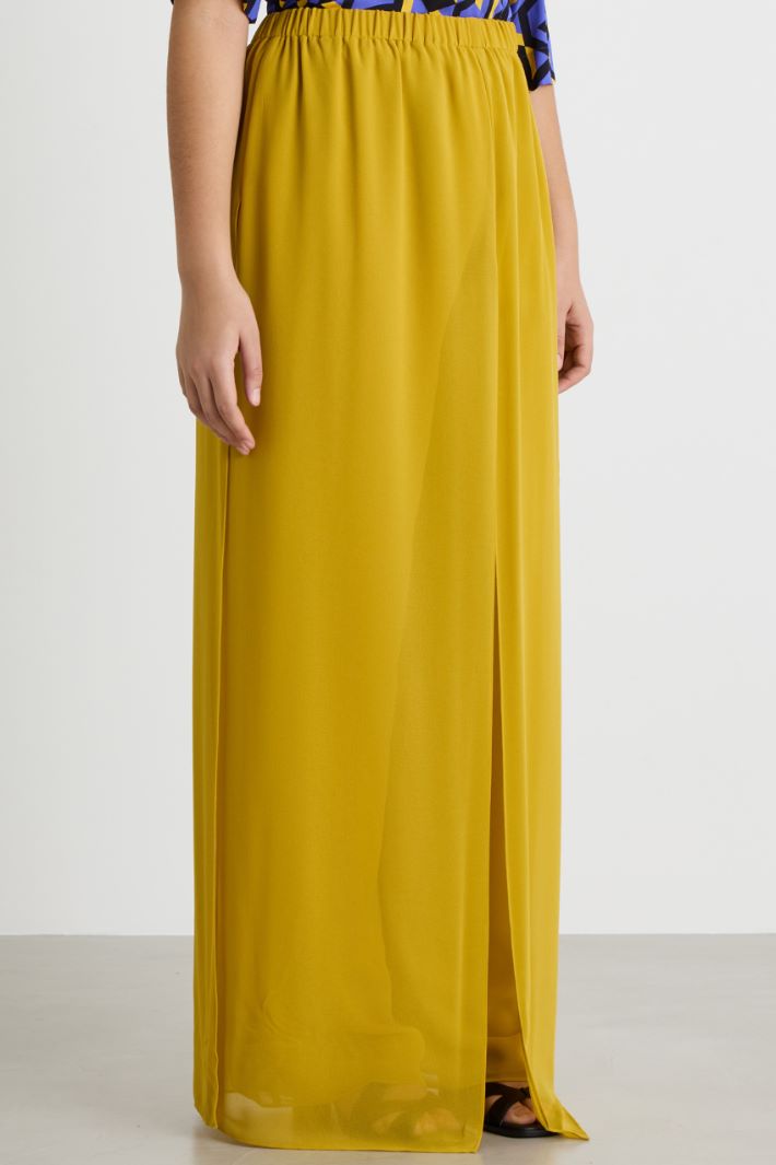 Pantalone in georgette Intrend - 2