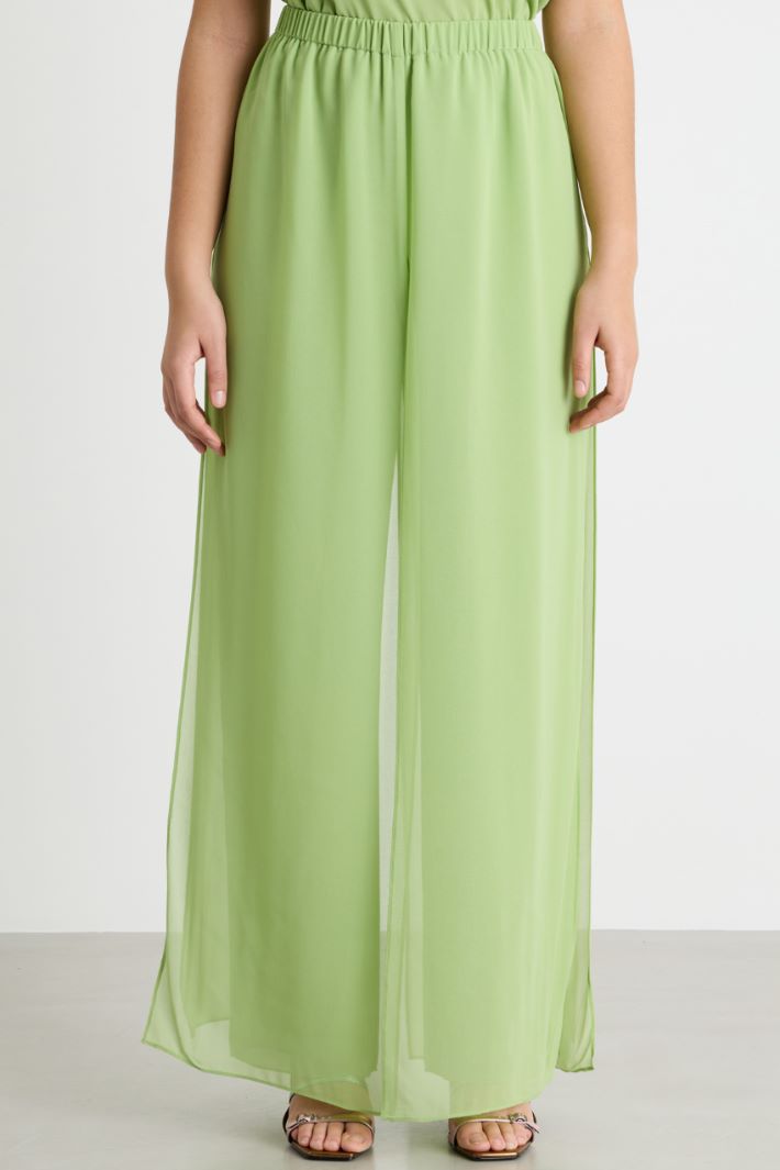 Pantalone in georgette Intrend - 2