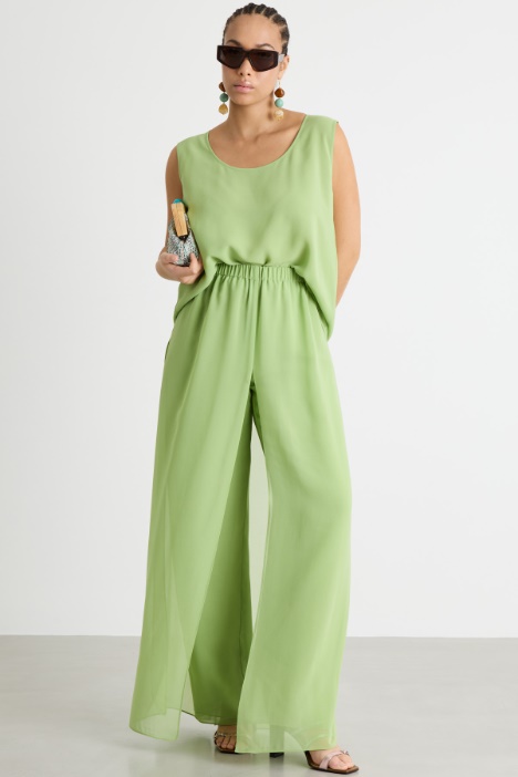 Pantalone in georgette Intrend