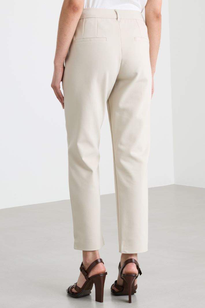 Split-Hem Cigarette Trousers Intrend - 4