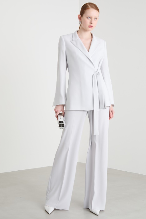 Matte satin palazzo trousers Intrend