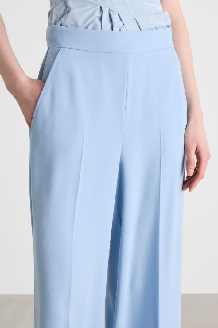 Pantalone palazzo in raso opaco Intrend - 3